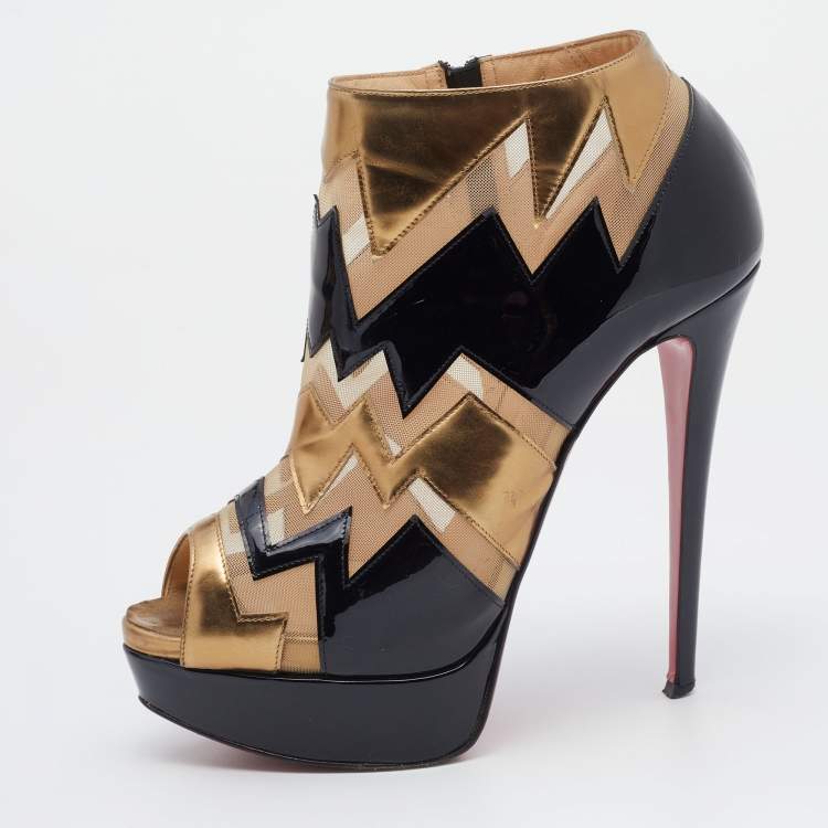 Christian Louboutin Peep Toe Boots for Women for sale