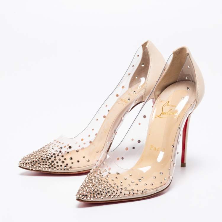 Christian Louboutin Degrastrassita PVC Pump available at