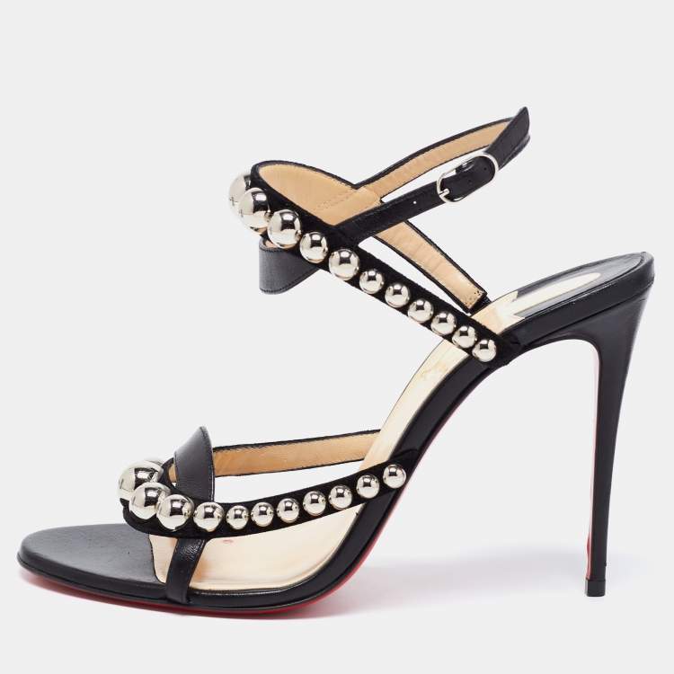 Christian louboutin studded online sandals