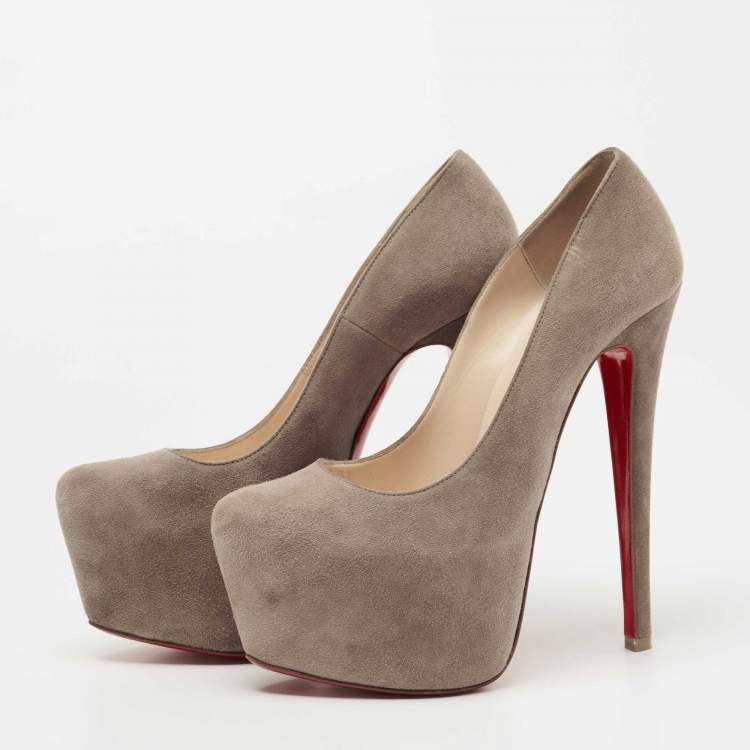 Christian louboutin discount daffodile suede