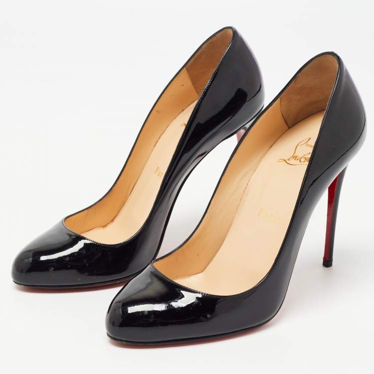 louboutin black stilettos