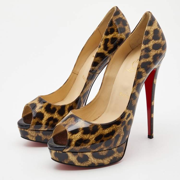 Leopard Christian Louboutins, Louis Vuitton  Louis vuitton shoes heels,  Christian louboutin, Louis vuitton shoes