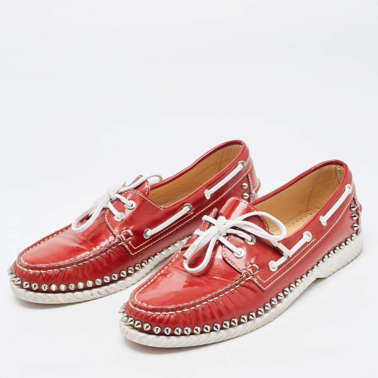 Sperry patent hot sale leather loafers