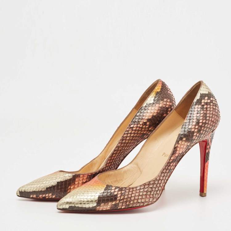 Christian louboutin so hot sale kate python