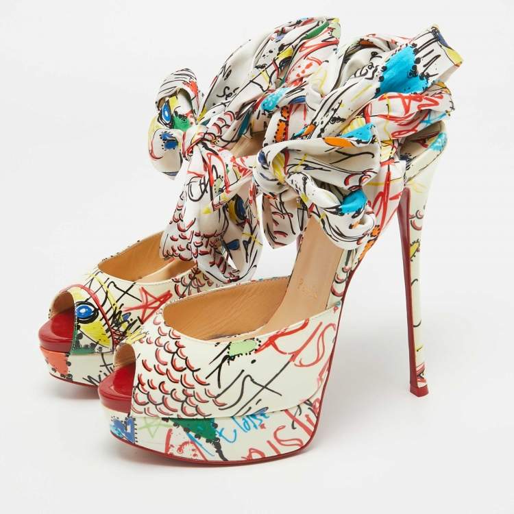 Christian louboutin graffiti heels hotsell