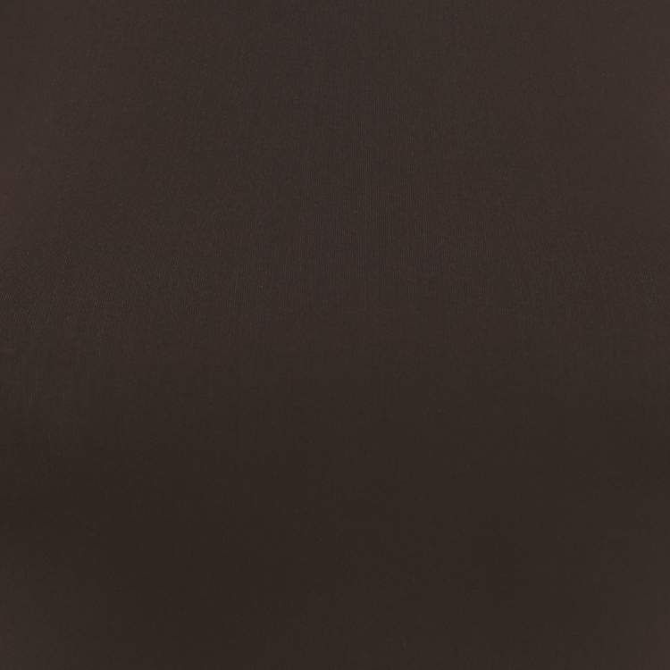 Pre Owned توب كريستوفر إيسبر كروب مفتوح من الخلف بني مقاس صغير