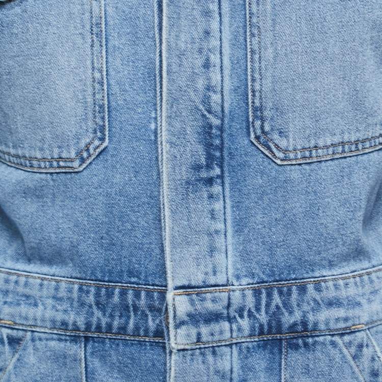 Pre Owned CITIZENS OF HUMANITY Blue Denim Marta Jumpsuit S