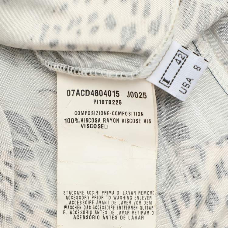 Pre Owned Class by Roberto Cavalli Multicolor Printed Jersery Dress M