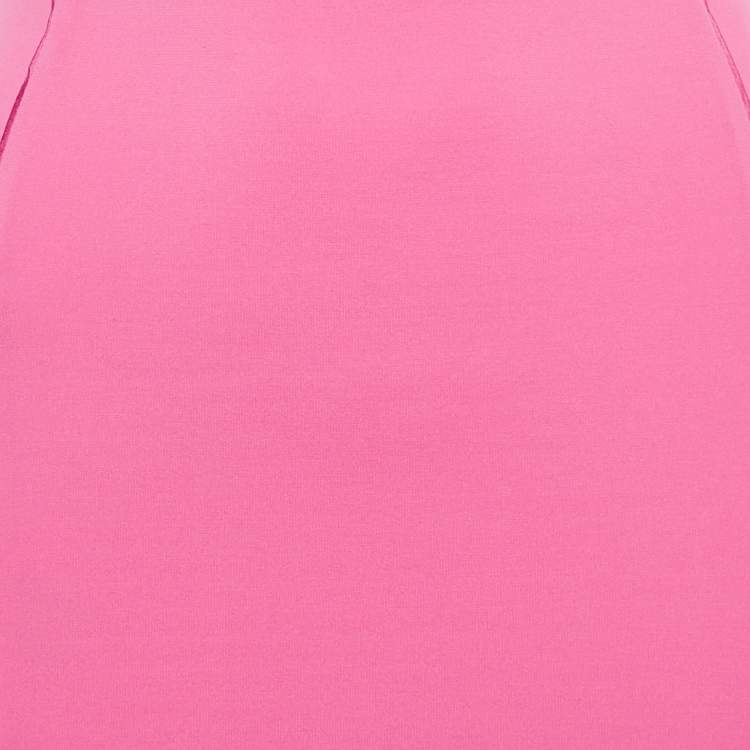 Pre Owned Class by Roberto Cavalli Pink Jersey Pencil Skirt M