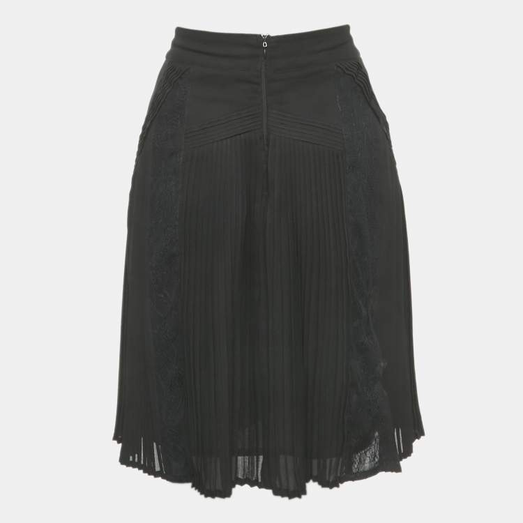 Pre Owned Class by Roberto Cavalli Blue Pleated Short Dress M