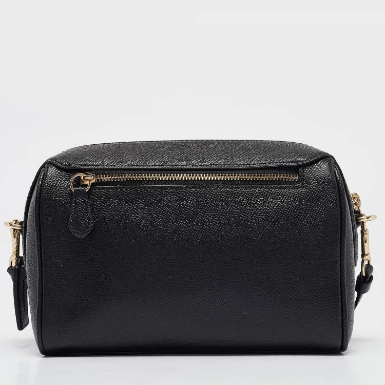Pre Owned Coach Black Leather Bennett Crossbody Bag
