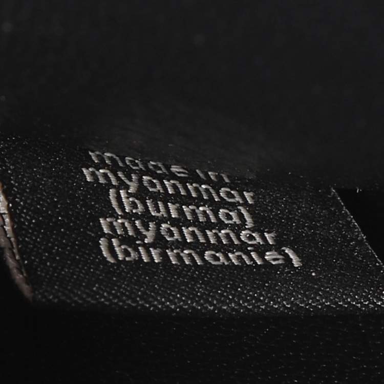 Pre Owned Coach Black Leather Bandit Flap Bag