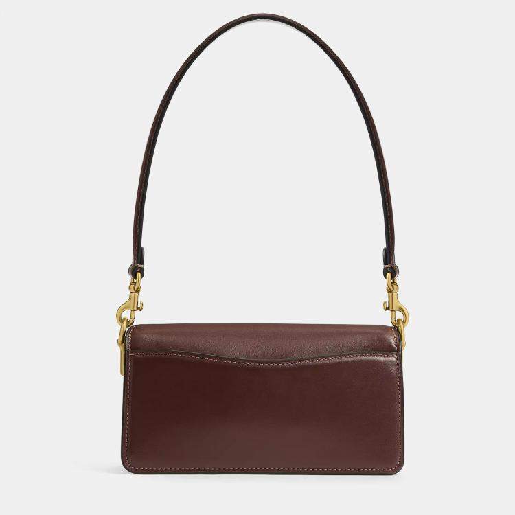 Pre Owned Coach Tabby 20 Maple Leather Shoulder Bag