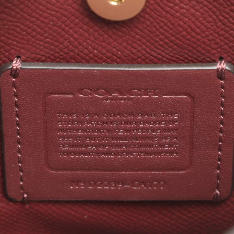 Pre Owned Coach Mollie White Leather Bucket bag