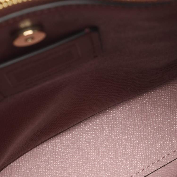 Pre Owned Coach Mollie White Leather Bucket bag