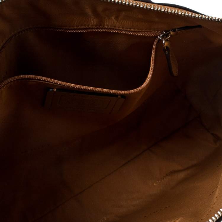 Pre Owned  Coach Mustard Leather Kelsey Small Satchel