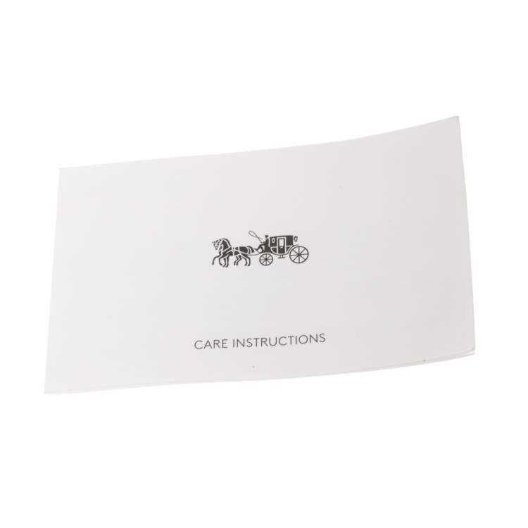 Pre Owned Coach Black Pebbled Leather Charlie Backpack