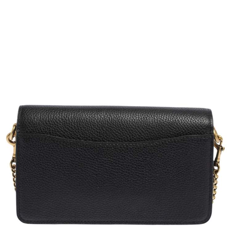 Pre Owned Coach Black Leather Tabby Crossbody Bag