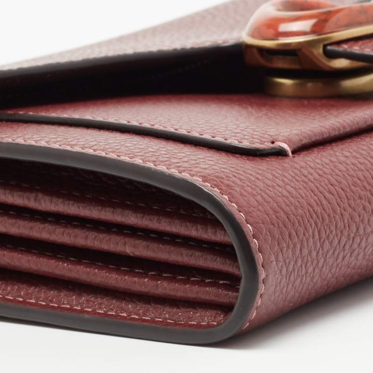 Pre Owned Coach Burgundy Pebbled Leather Tabby 26 Shoulder Bag