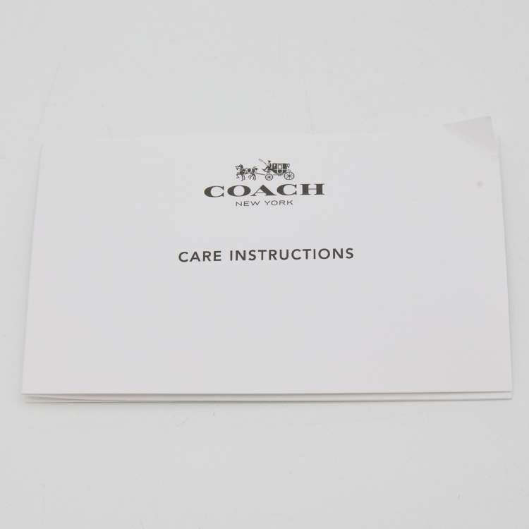 Pre Owned Coach Dahlia Leather Edie Shoulder Bag