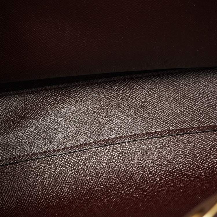 Pre Owned Coach Navy Blue Leather Willow Tote