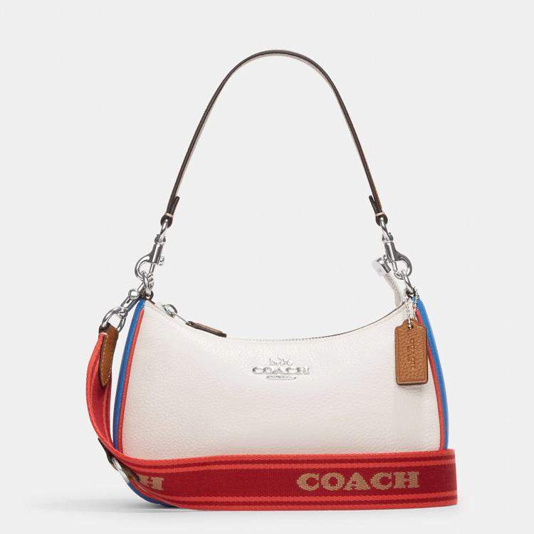 Coach White - Leather - Jamie Crossbody Bag Coach | The Luxury Closet