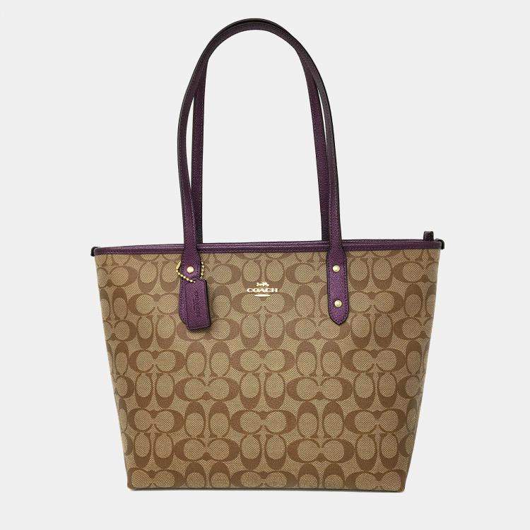 Coach, Bags, Coach Gallery Tote In Signature Canvas