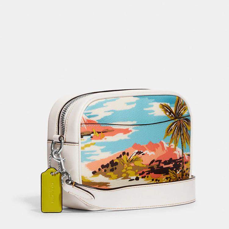 Coach Mini Jamie Camera Bag with Hawaiian Print