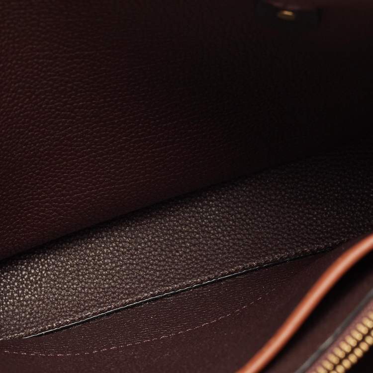 Pre Owned Coach Black Leather Tyler Carryall Tote