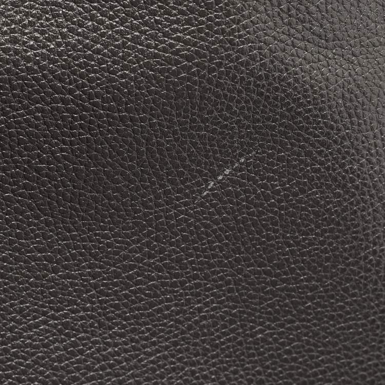 Pre Owned Coach Black Leather Sutton Hobo
