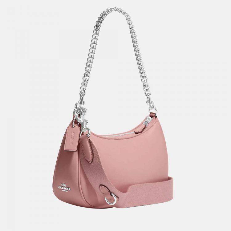 Coach Women's Crossgrain Leather Rowan File Crossbody Bag (Light Pink) -  Walmart.com