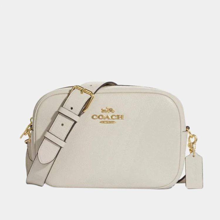 COACH Carly Khaki Signature Jacquard Brown Baguette Mini Handbag Purse  40347 | eBay