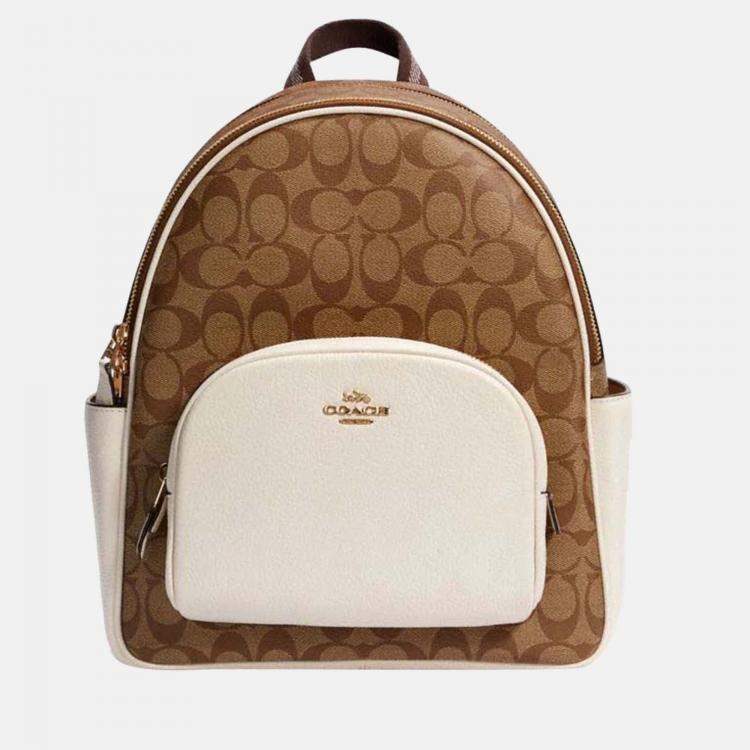 Coach West Backpack In Signature Canvas – Popshop Usa