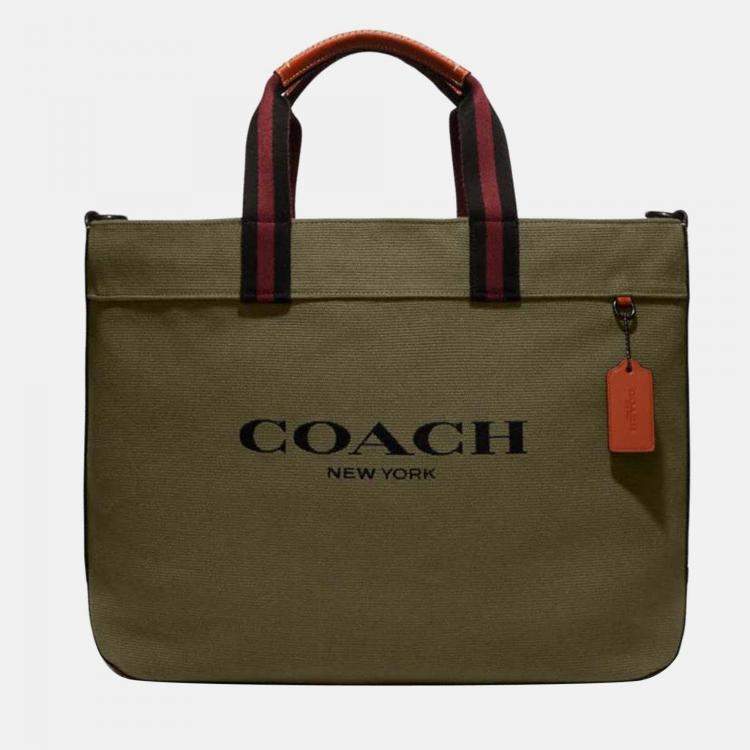 Coach, Bags, Authentic Green Coach Purse
