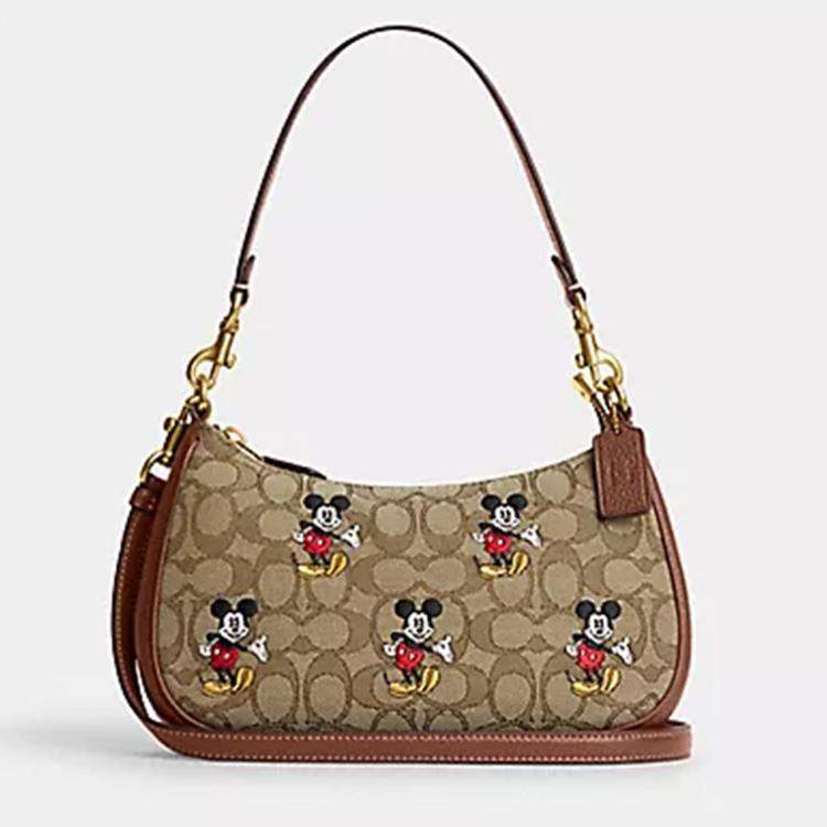 Disney X Coach Red ❤️ Rollerskating Minnie Mouse 🐭 Wristlet F37540 in Gift  Box | eBay