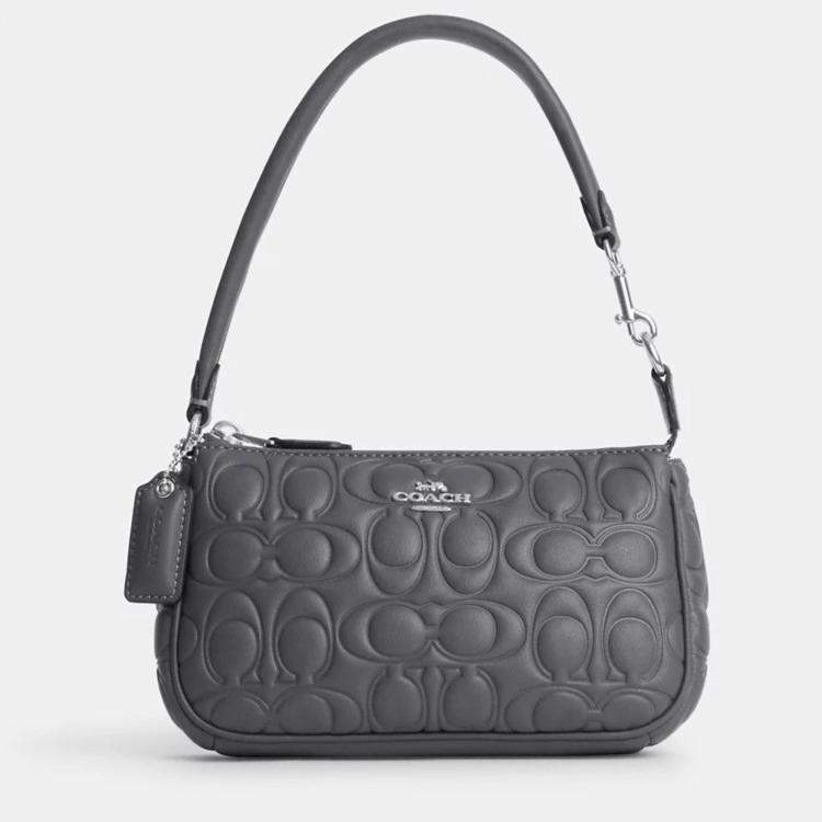 Signature sufflette cloth handbag Coach Black in Cloth - 37843145