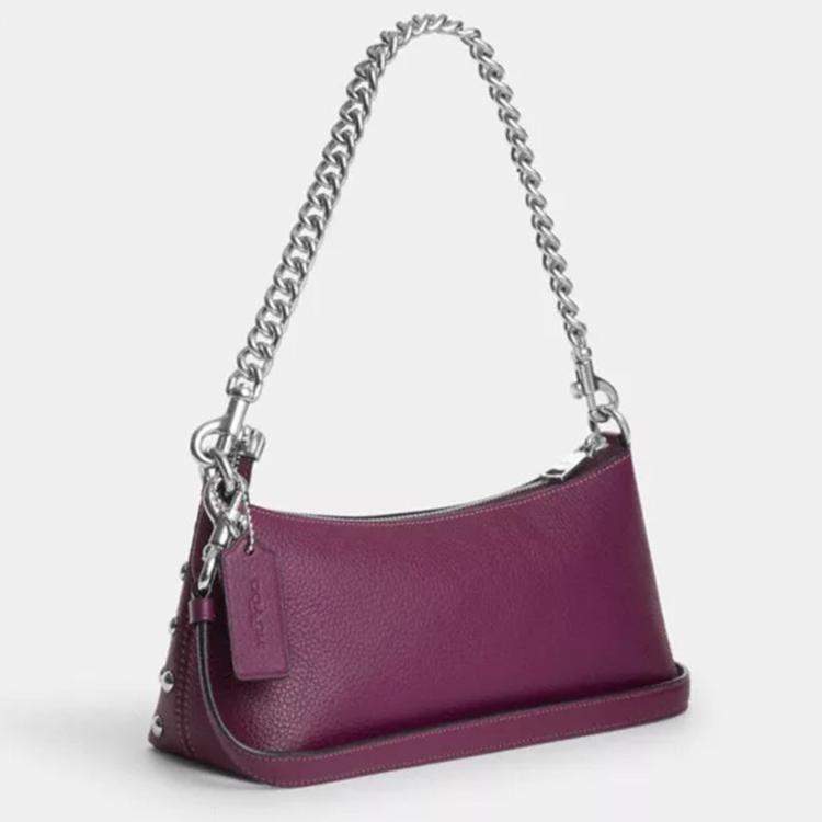 Coach shoulder bag online purple