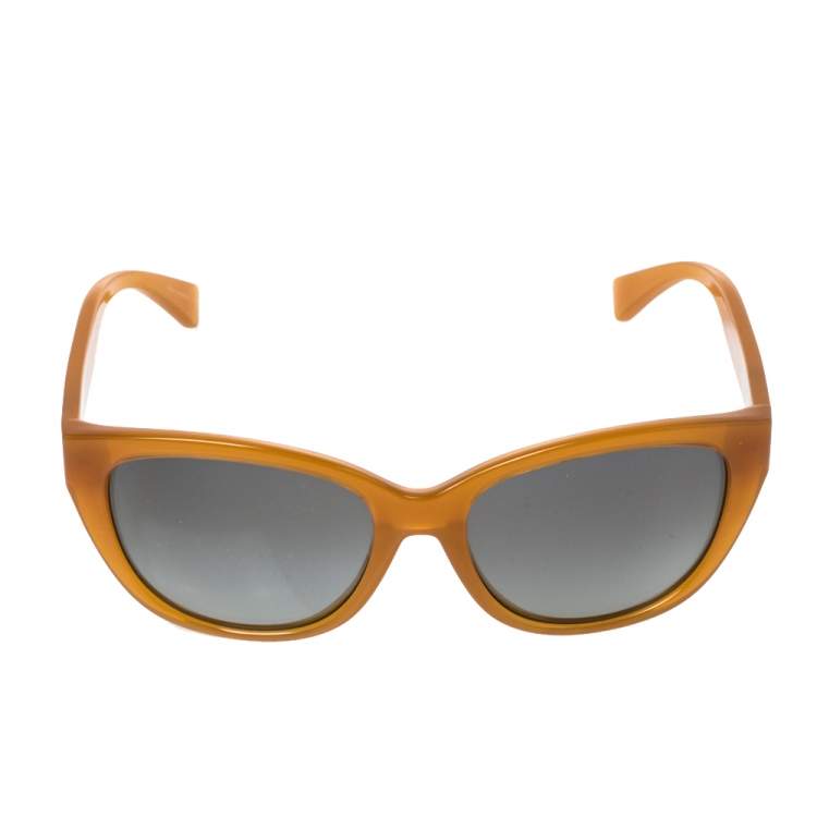 OLIVER PEOPLES KALI SI Dark Red Burgundy Frame Amber Gradient Lens  Sunglasses | eBay