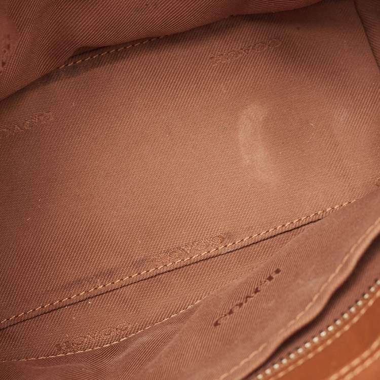 Pre Owned Coach Brown Leather Swagger 20 Tote