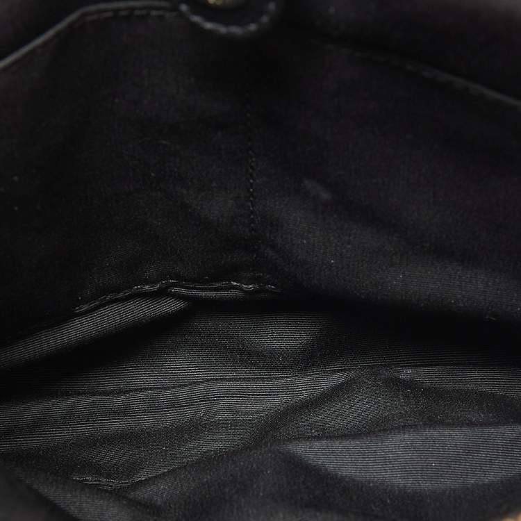 Pre Owned Coach Black Leather Mini Christie Carryall Satchel