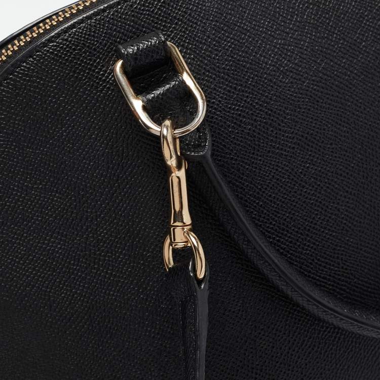 مملوكة مسبقًا Coach Black Leather Sierra Satchel