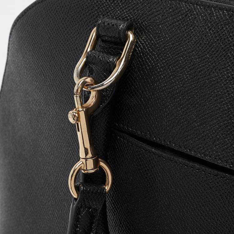 مملوكة مسبقًا Coach Black Leather Sierra Satchel