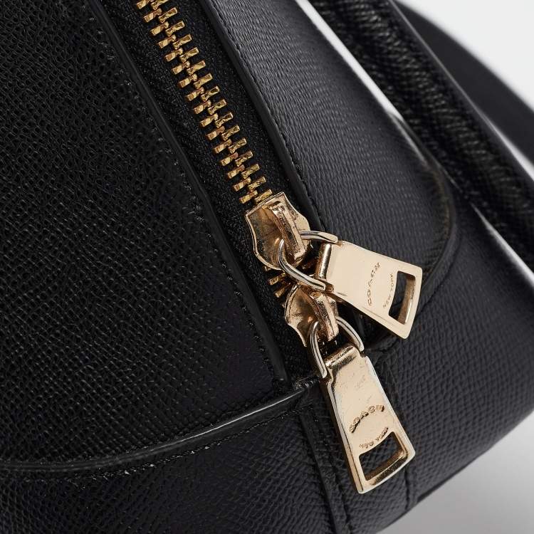 مملوكة مسبقًا Coach Black Leather Sierra Satchel