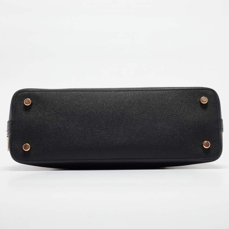 مملوكة مسبقًا Coach Black Leather Sierra Satchel