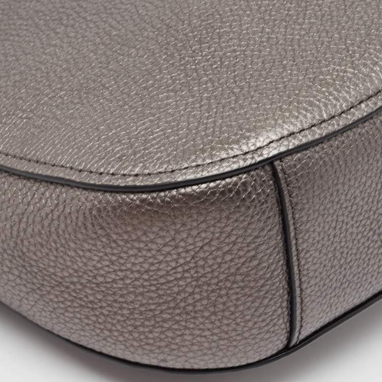 مملوكة مسبقًا Coach Metallic Leather Chelsea Hobo