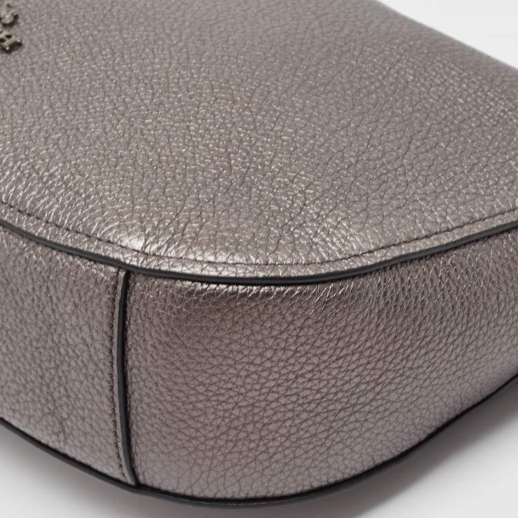 مملوكة مسبقًا Coach Metallic Leather Chelsea Hobo