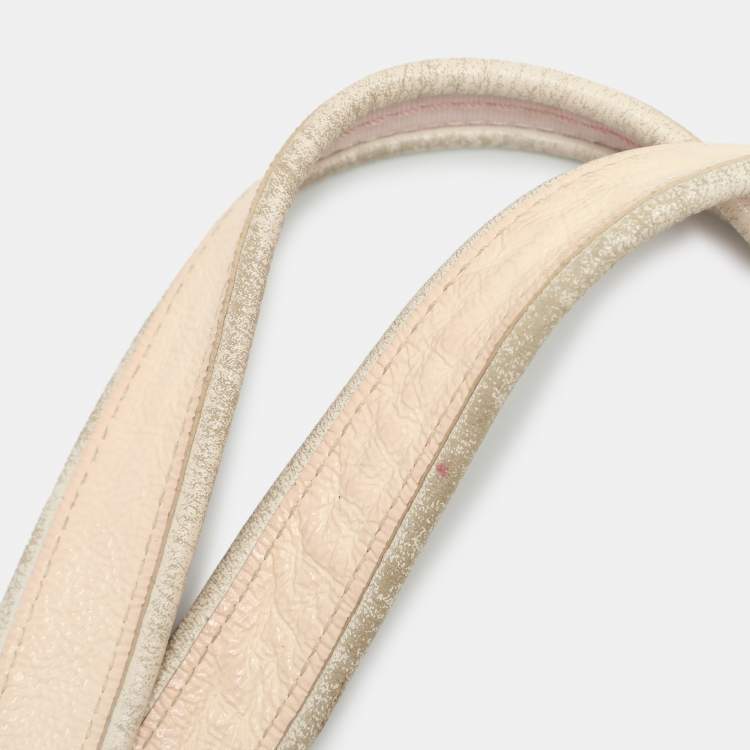 Pre Owned Coach Multicolor Signature Straw and Leather Poppy Tote