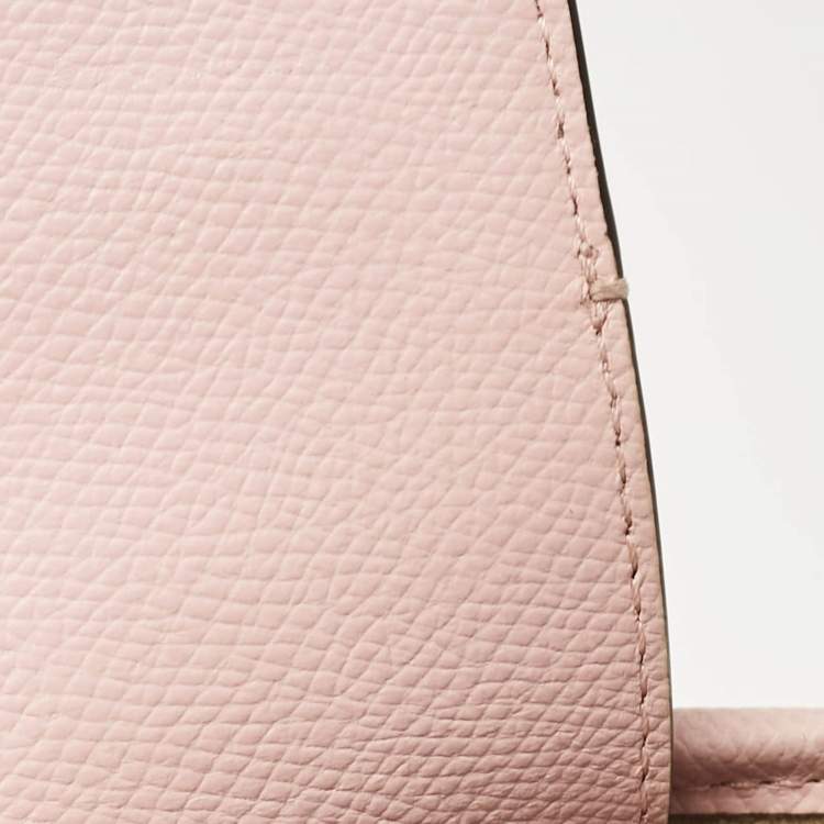 مملوكة مسبقًا Coach Pink/Beige Signature Coated Canvas Margot Carryall Satchel