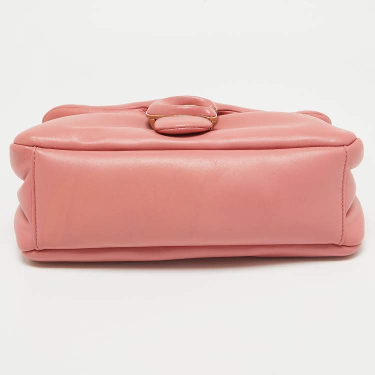 مملوكة مسبقًا Coach Dark Pink Leather Tabby Pillow 26 Shoulder Bag