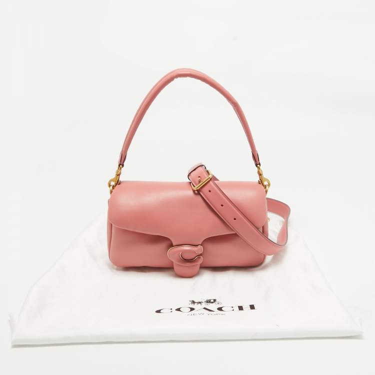 مملوكة مسبقًا Coach Dark Pink Leather Tabby Pillow 26 Shoulder Bag